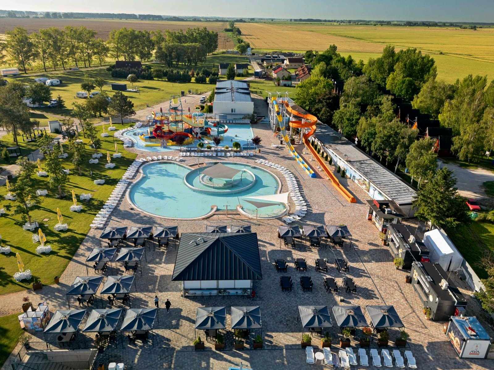 AVA Thermalpark Diakovce - dronový záber